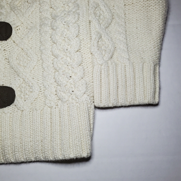 Janie And Jack Cable Knit Sweater Sz 2T - Picture 4 of 7